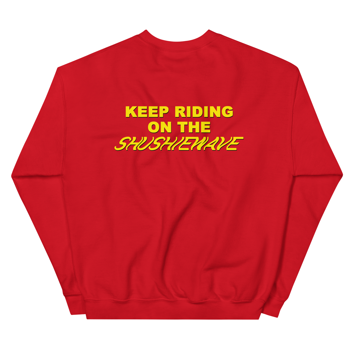 Yellow Velvet Milk Club "ShushieWave" Sweatshirt