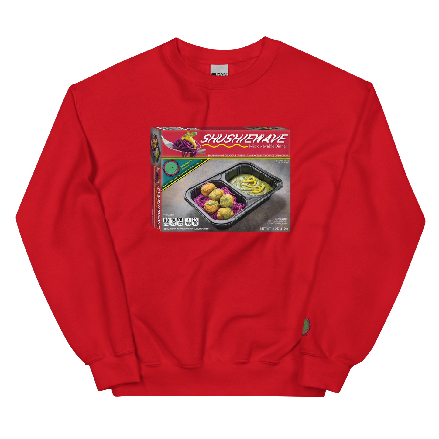 Yellow Velvet Milk Club "ShushieWave" Sweatshirt